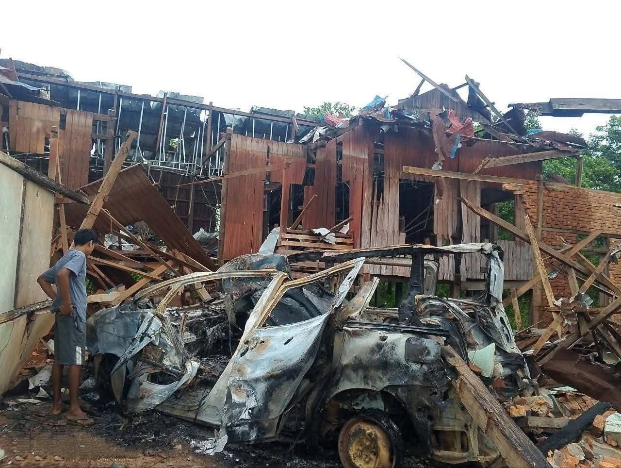 Four Civilians Injured as Myanmar Military Junta Launches Twin Airstrikes on Gwa Township