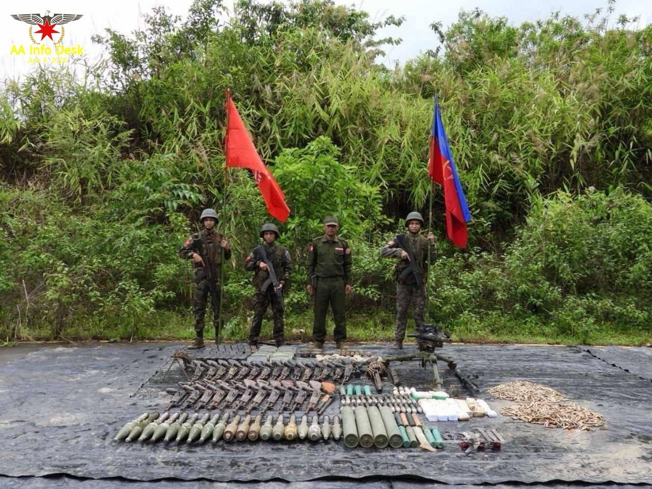 Arakan Army Claims Capture of Two Myanmar Military Outposts Near Arakan–Ayeyarwady Border