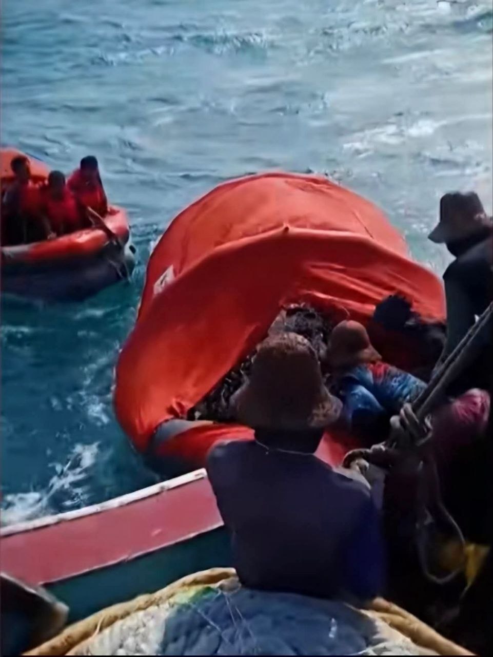129 Missing After Indonesia Ferry Capsizes, Underwater Drones Used in Search