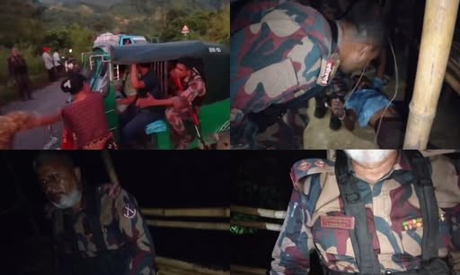 Two Jumma villagers allegedly beaten and detained by BGB in Rangamati, 12 others reportedly injured