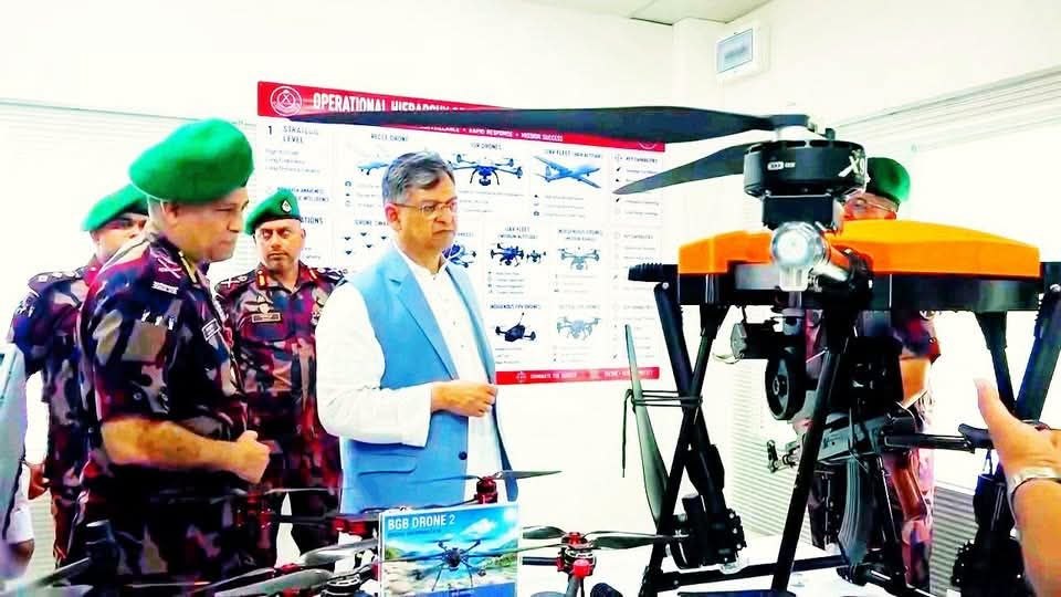 BGB Develops Armed Drone Equipped with Type-56 Rifle