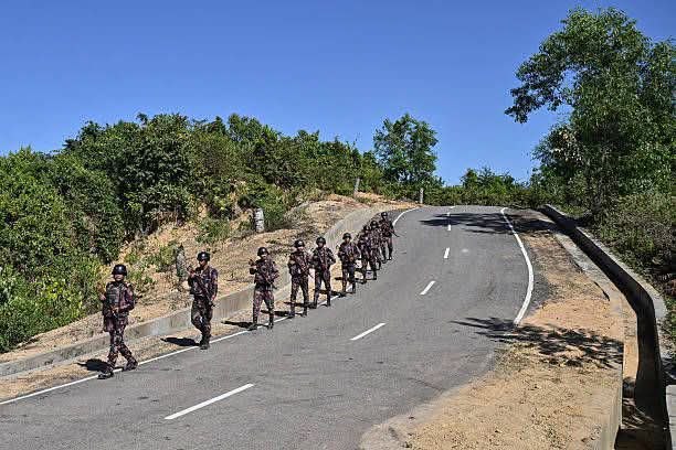 BGB Tightens Security Along Naikhongchhari Border Amid Intensifying Fighting in Rakhine