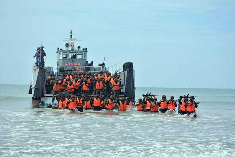 Fighting on Ngapyi Island Remains Intense After More Than a Week
